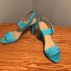 Teal High Heels